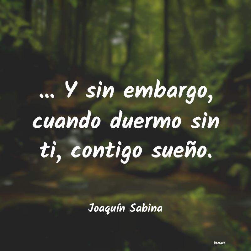 frases de JoaquÃn Sabina