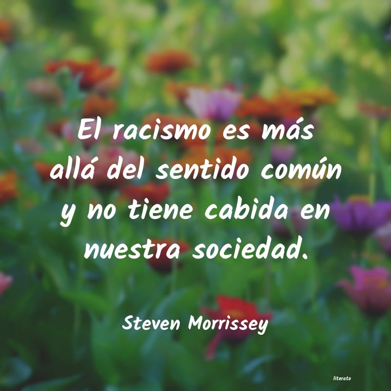 Frases de Steven Morrissey