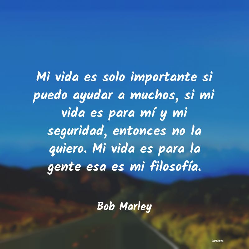 frases de Bob Marley