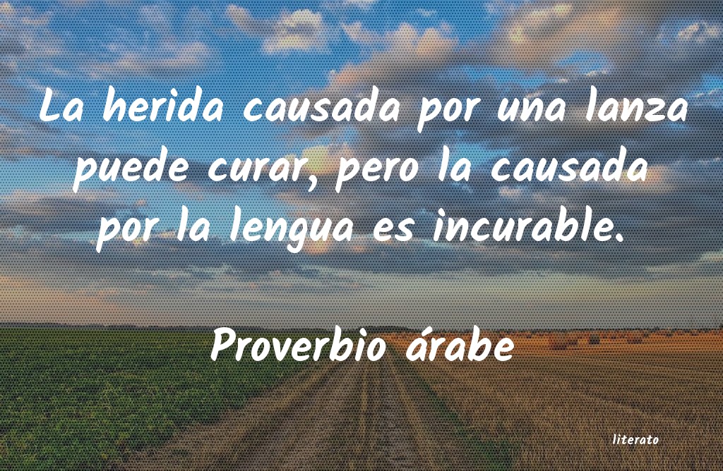 Frases de Proverbio árabe