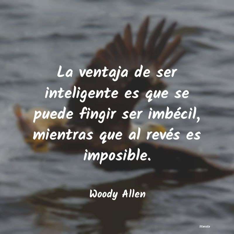 Frases de Woody Allen