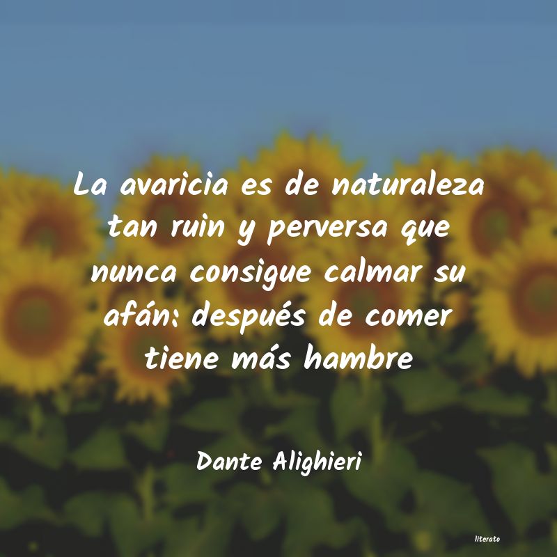 frases de Dante Alighieri