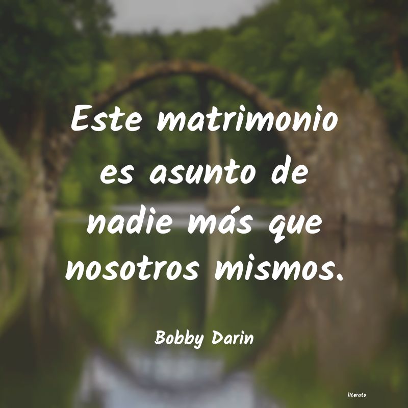 Frases de Bobby Darin