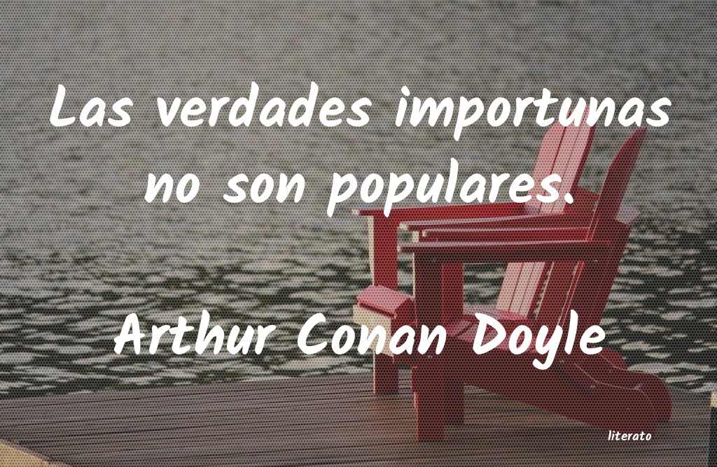 frases de Arthur Conan Doyle