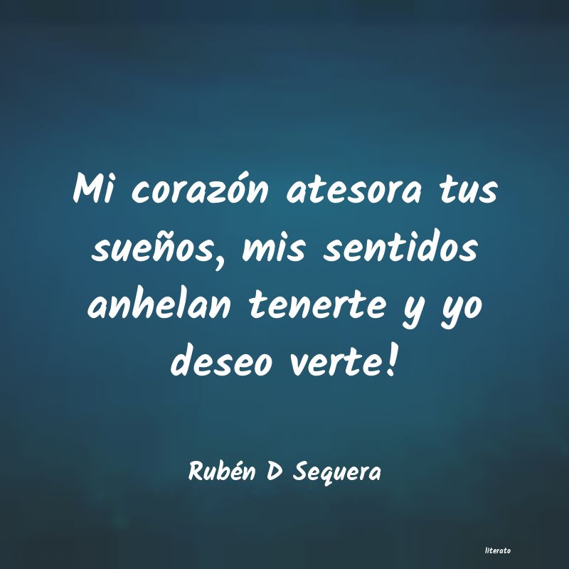 frases de Rubén D Sequera