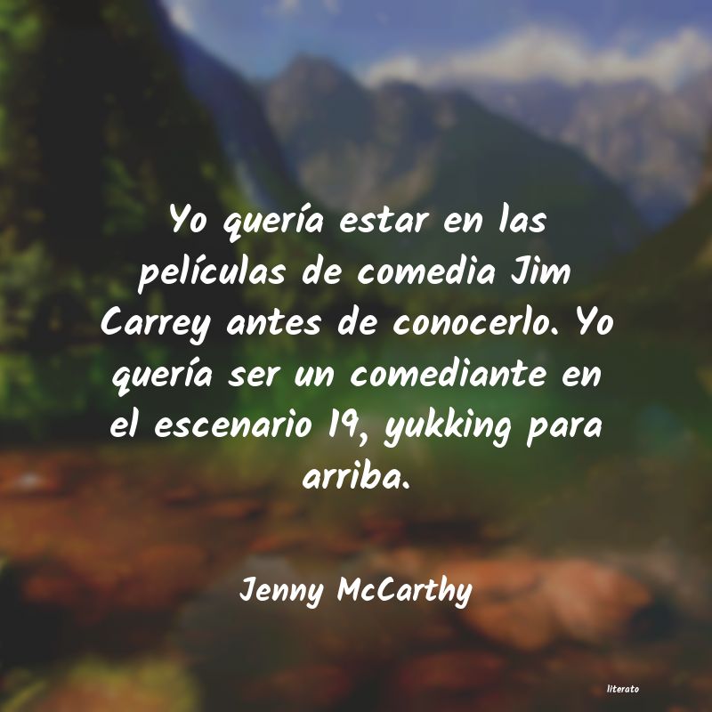 Frases de Jenny McCarthy