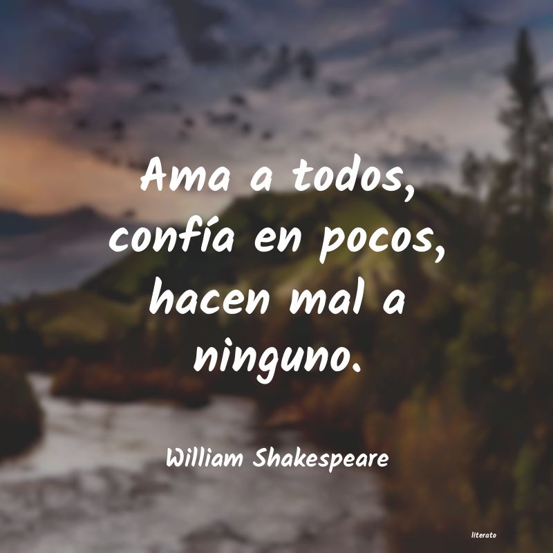 Frases de William Shakespeare