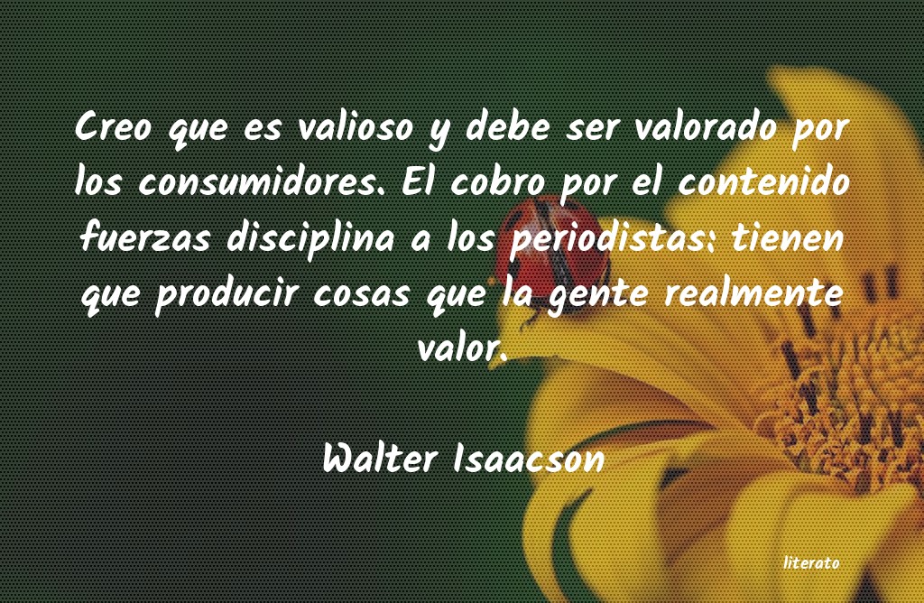 frases de Walter Isaacson