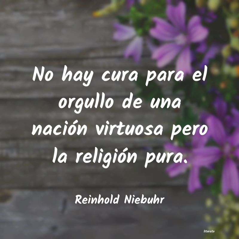 frases de Reinhold Niebuhr