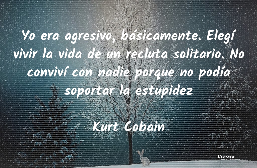 Frases de Kurt Cobain