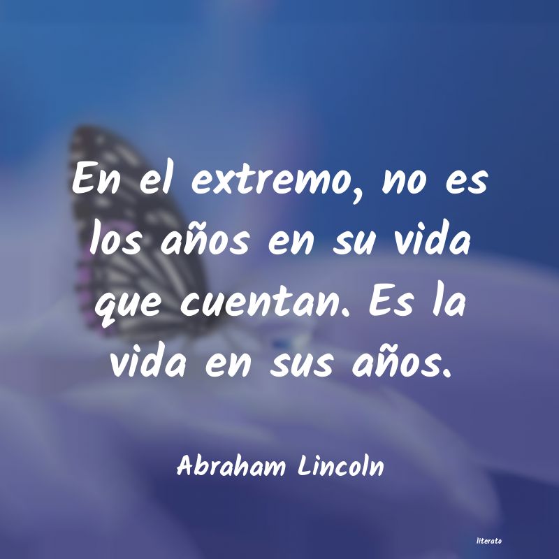 Frases de Abraham Lincoln