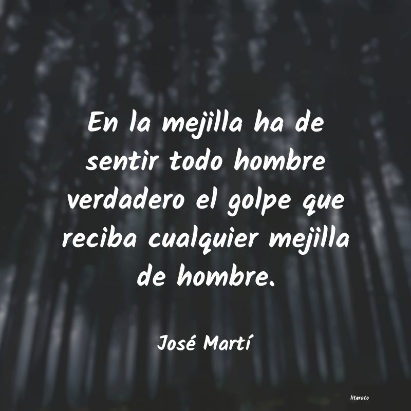 Frases de José Martí