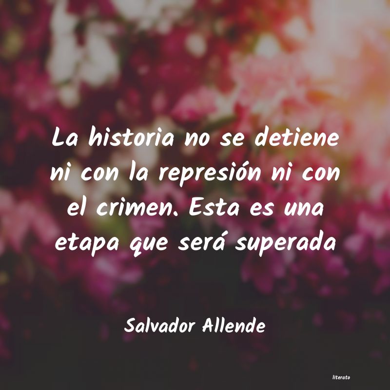 frases de Salvador Allende