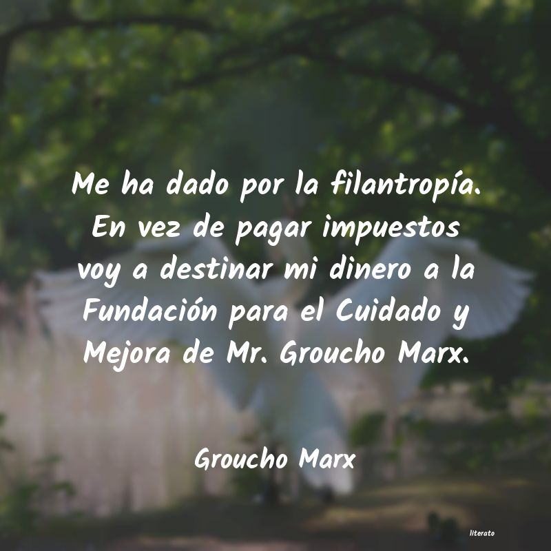 frases de Groucho Marx