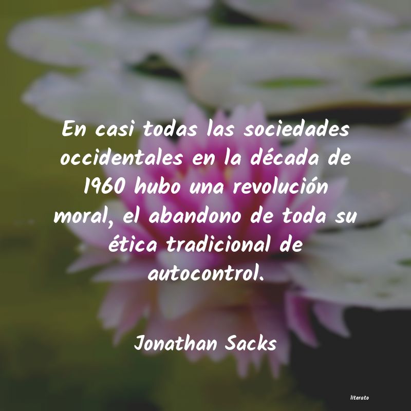 Frases de Jonathan Sacks