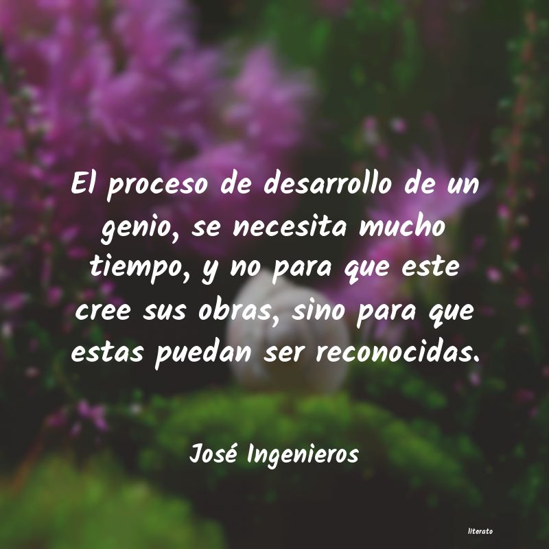 frases de José Ingenieros