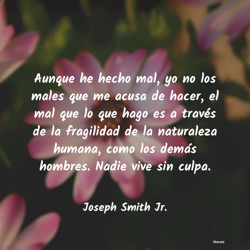 Frases de Joseph Smith Jr.