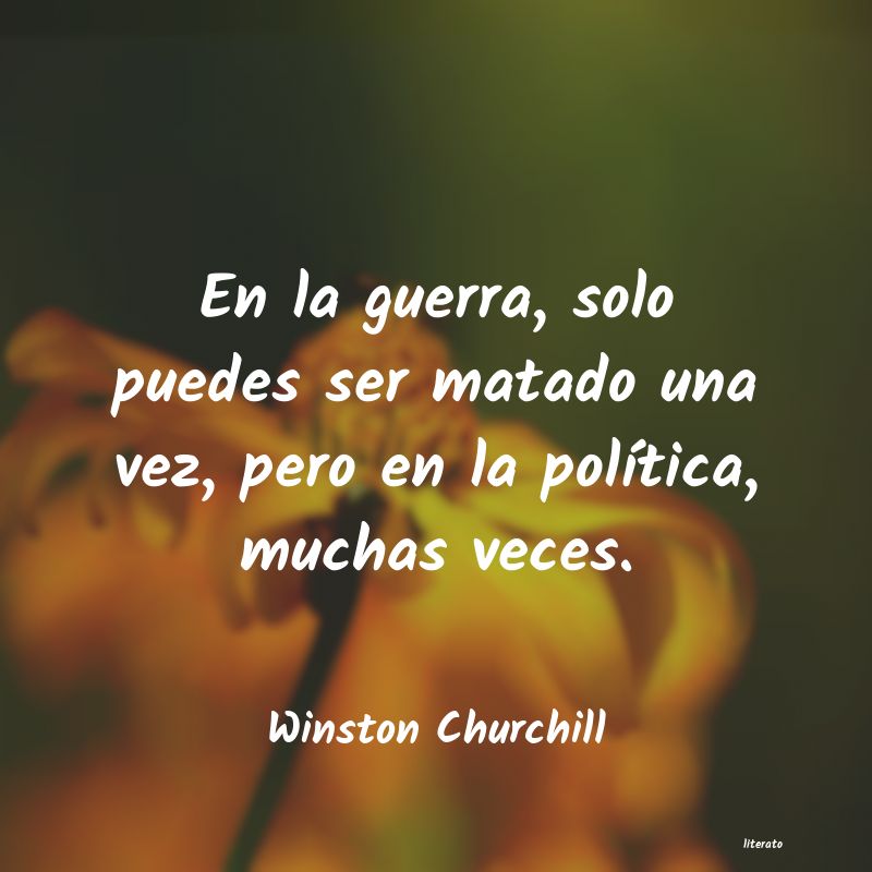frases de Winston Churchill