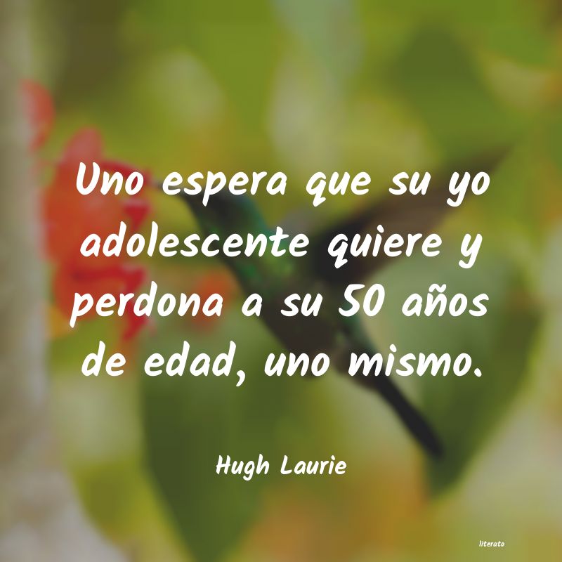 Frases de Hugh Laurie