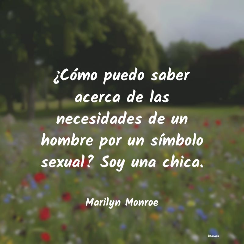 Frases de Marilyn Monroe