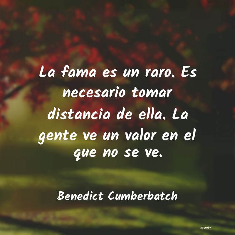 Frases de Benedict Cumberbatch