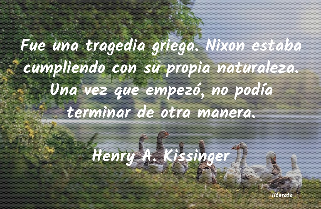 frases de Henry A. Kissinger