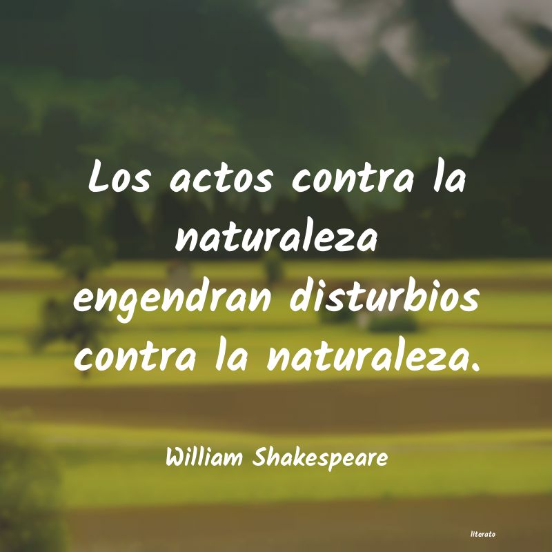 Frases de William Shakespeare