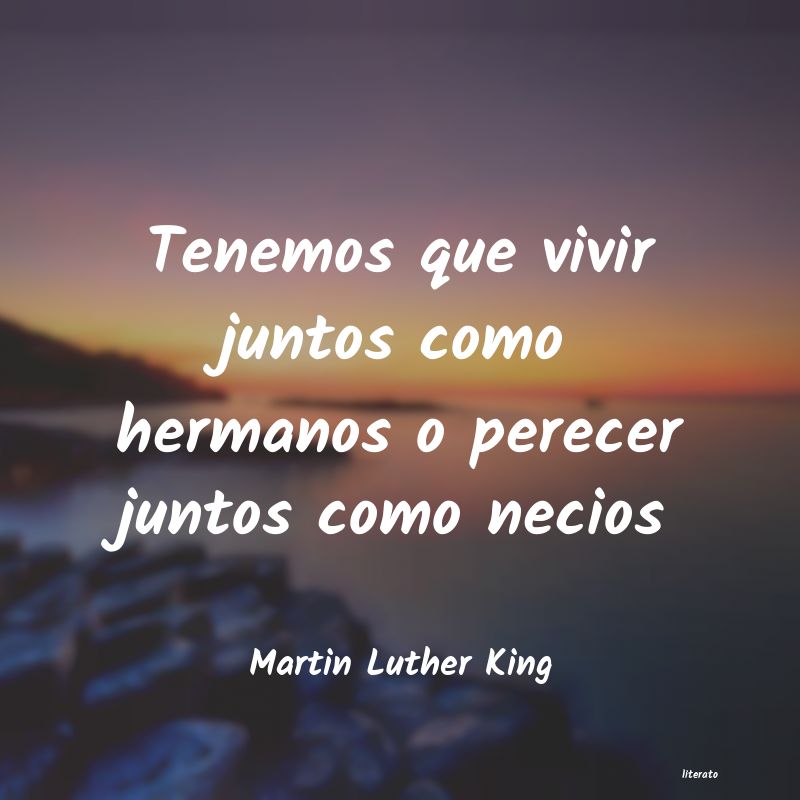 Frases de Martin Luther King