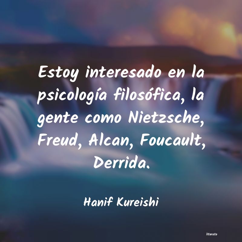 frases de Hanif Kureishi