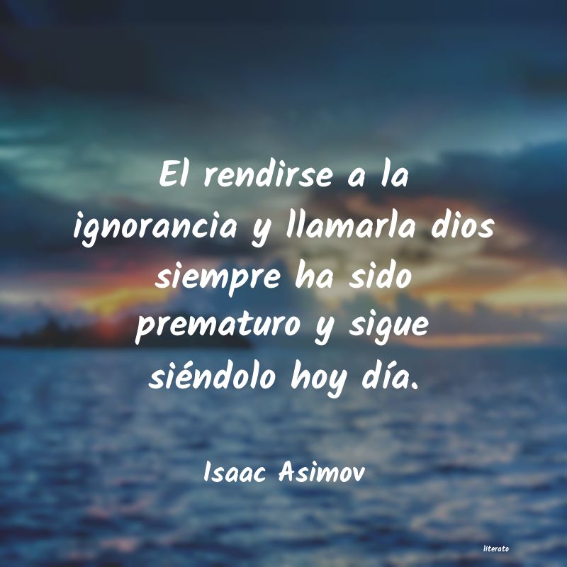 Frases de Isaac Asimov