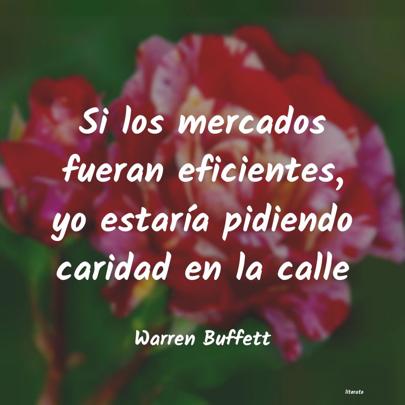 frases de Warren Buffett