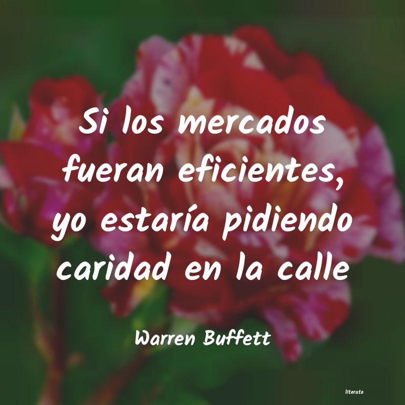 Frases de Warren Buffett