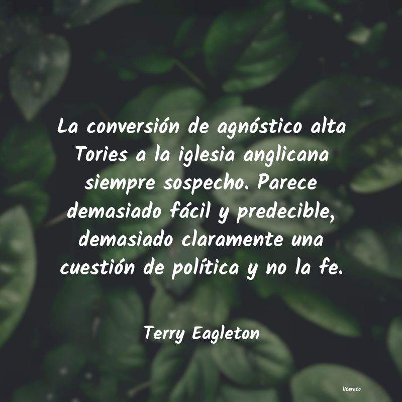 Frases de Terry Eagleton