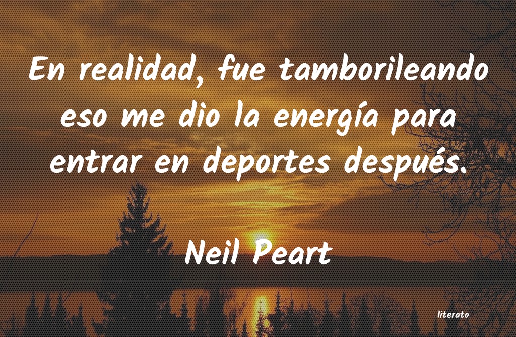 frases de Neil Peart