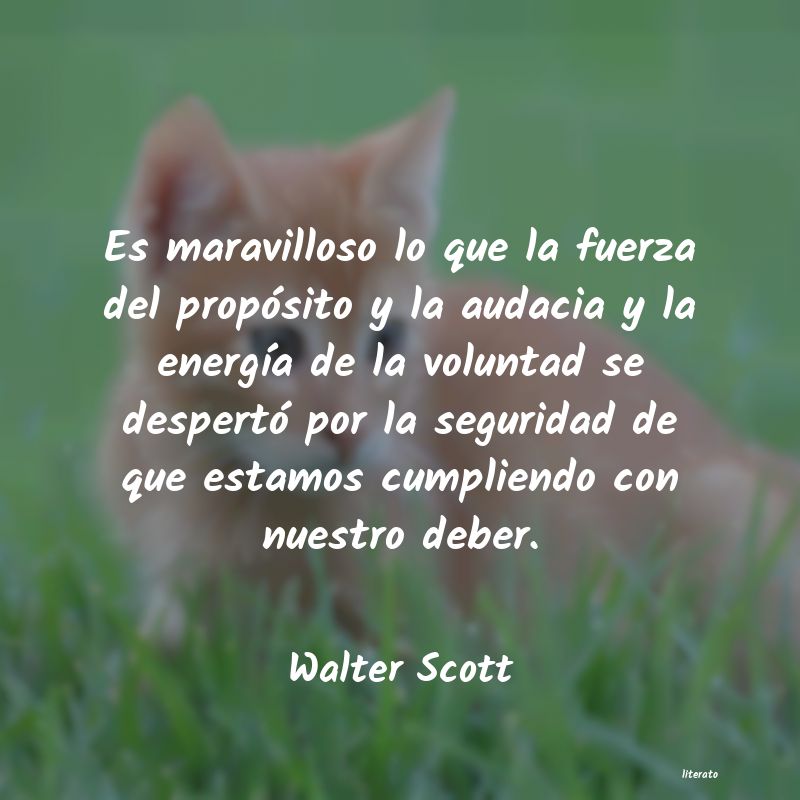 Frases de Walter Scott