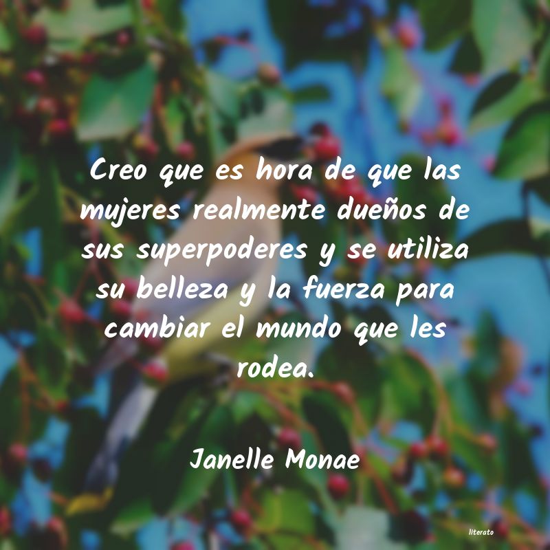 Frases de Janelle Monae