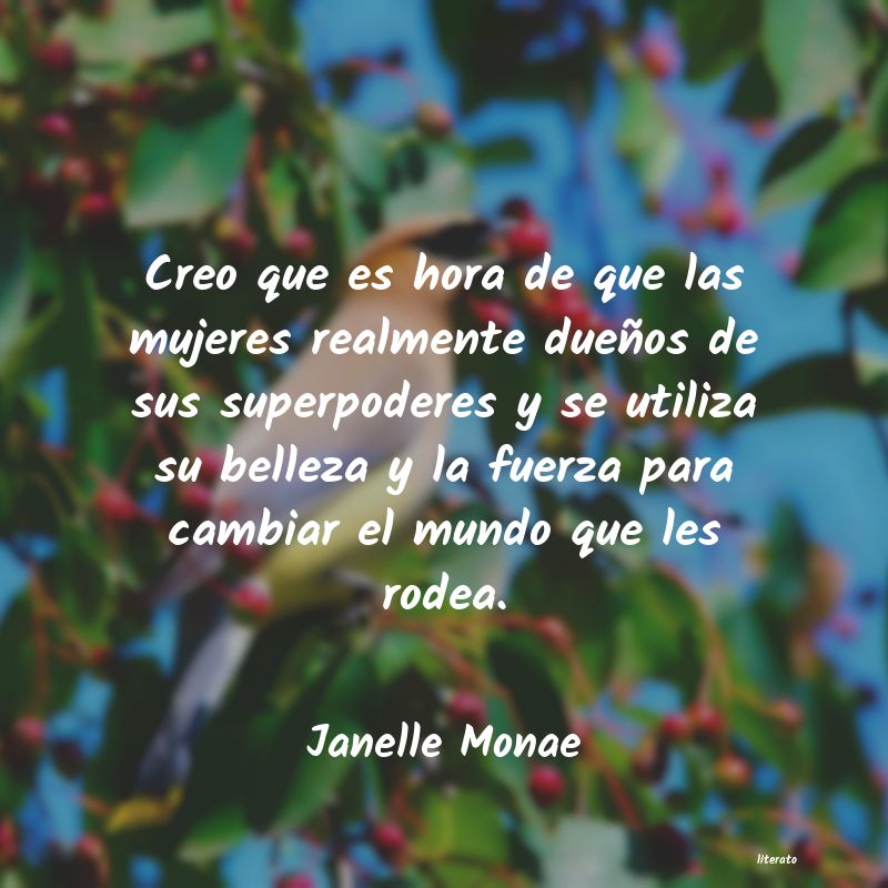 frases de Janelle Monae