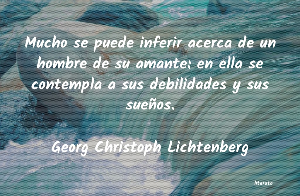 frases de Georg Christoph Lichtenberg