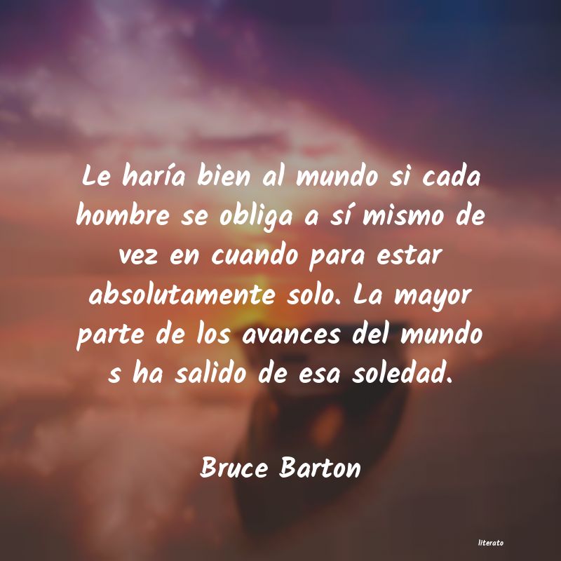 Frases de Bruce Barton