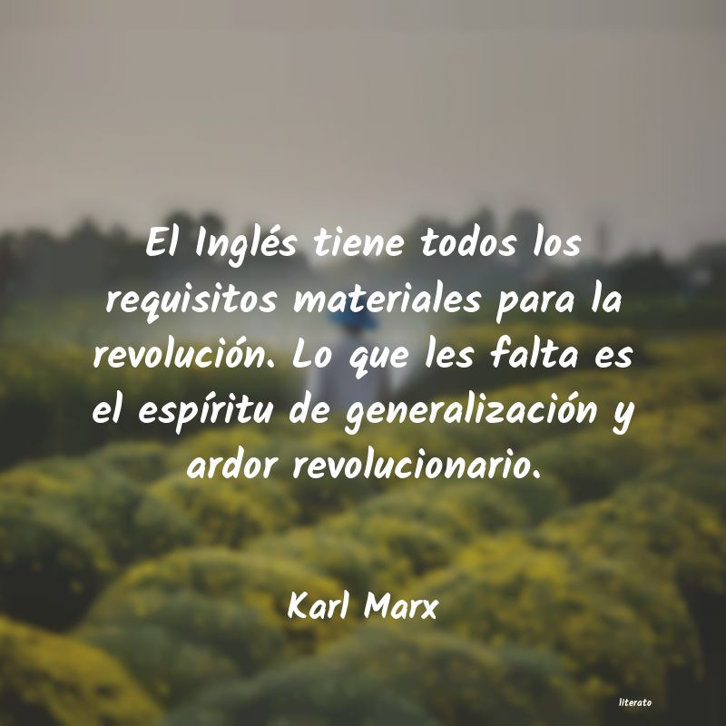frases de Karl Marx