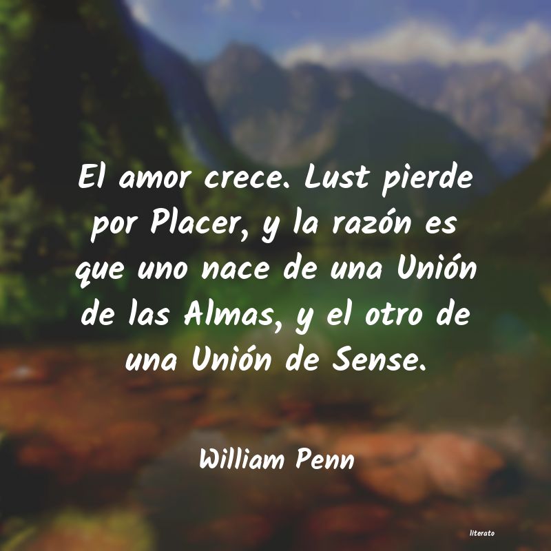 Frases de William Penn