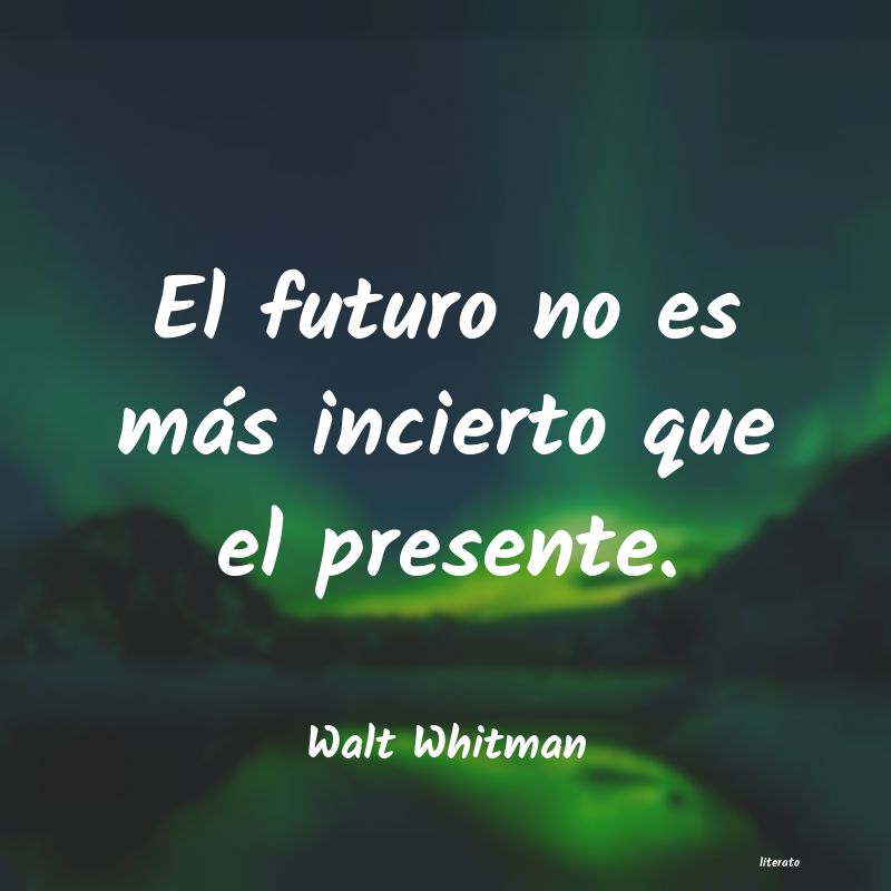frases de Walt Whitman