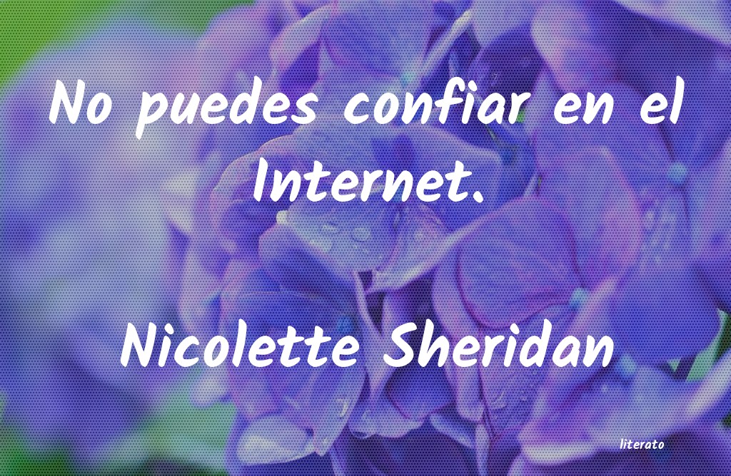 frases de Nicolette Sheridan