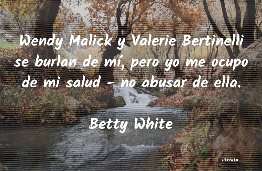 frases de Betty White