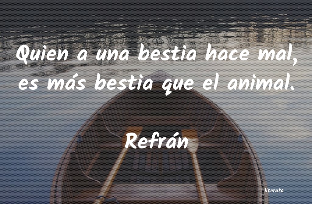 Frases de Refrán