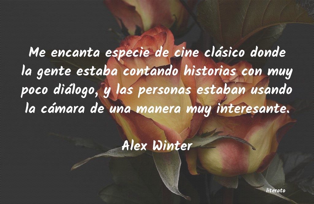 Frases de Alex Winter