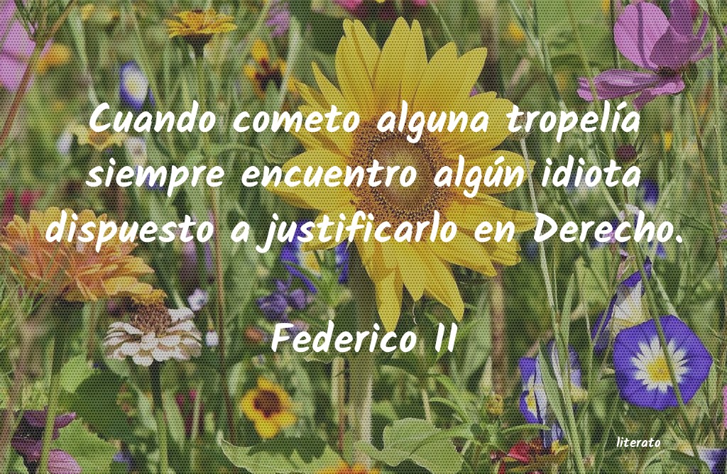 Frases de Federico II