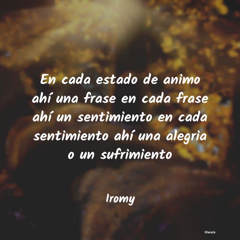 frases de Iromy