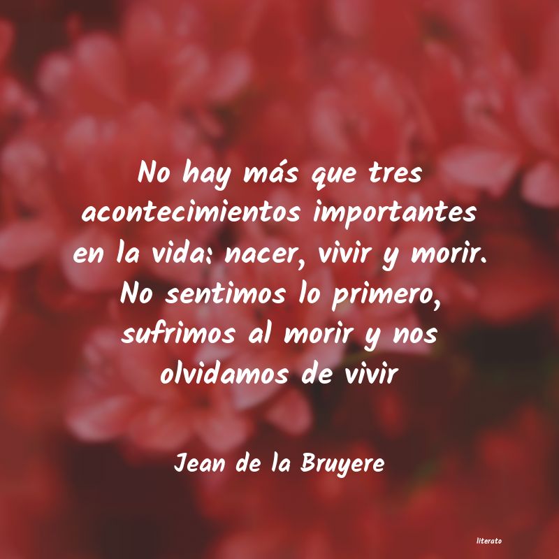 Frases de Jean de la Bruyere