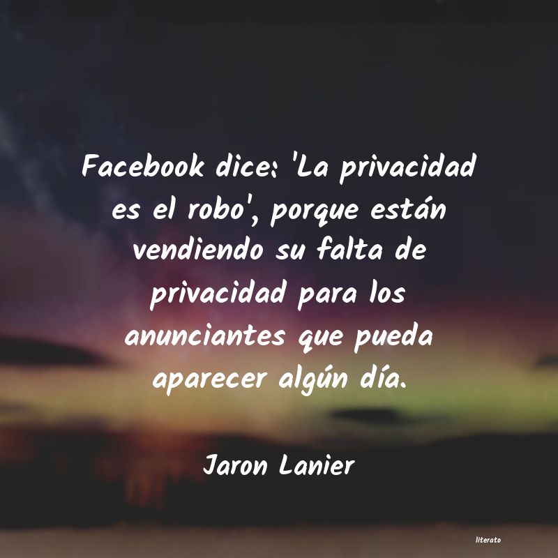 frases de Jaron Lanier